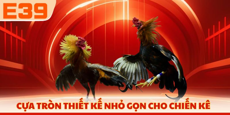 Cựa tròn thiết kế nhỏ gọn cho chiến kê thi đấu 