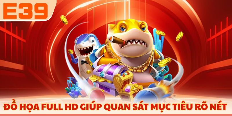 Đồ họa Full HD giúp quan sát mục tiêu rõ nét 